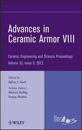 Swab | Advances in Ceramic Armor VIII, Volume 33, Issue 5 | Buch | 978-1-118-20595-2 | sack.de