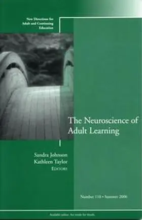 Johnson / Taylor |  The Neuroscience of Adult Learning | eBook | Sack Fachmedien