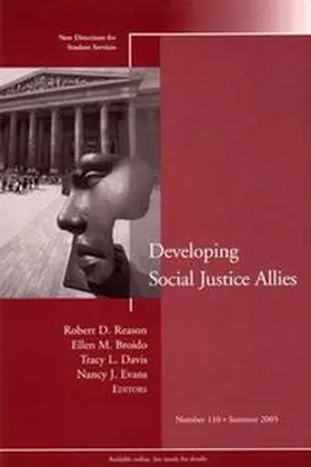 Reason / Broido / Davis |  Developing Social Justice Allies | eBook | Sack Fachmedien