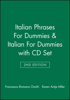 Onofri / Möller |  Italian Phrases for Dummies & Italian for Dummies, 2e with CD Set | Buch |  Sack Fachmedien