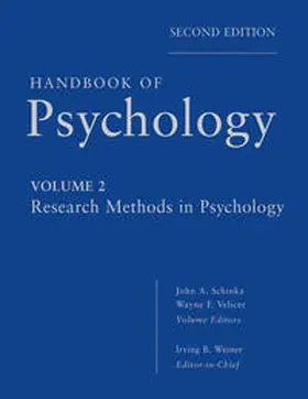 Weiner / Schinka / Velicer |  Handbook of Psychology, Volume 2, Research Methods in Psychology | eBook | Sack Fachmedien