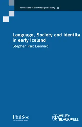 Leonard |  Language, Society and Identity in Early Iceland | Buch |  Sack Fachmedien