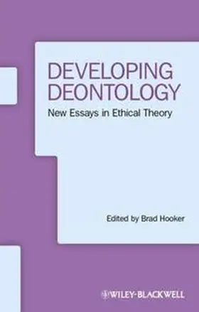 Hooker |  Developing Deontology | eBook | Sack Fachmedien