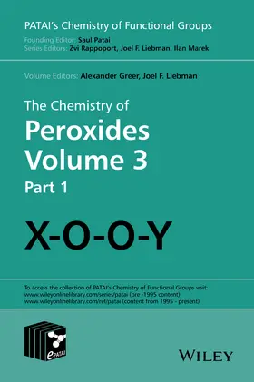 Rappoport / Liebman / Marek |  The Chemistry of Peroxides, Volume 3 | Buch |  Sack Fachmedien