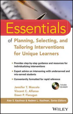Mascolo / Alfonso / Flanagan |  Essentials of Planning, Selecting, and Tailoring Interventions for Unique Learners | eBook | Sack Fachmedien