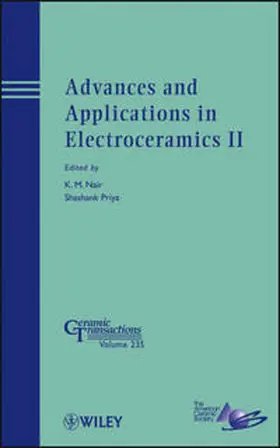 Nair / Priya |  Advances and Applications in Electroceramics II | eBook | Sack Fachmedien
