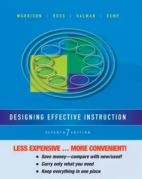 Morrison / Ross / Kalman |  Designing Effective Instruction, Binder Ready Version | Loseblattwerk |  Sack Fachmedien