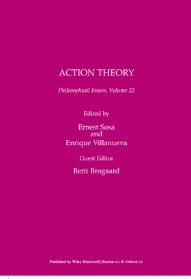 Sosa / Villanueva |  Action Theory | Buch |  Sack Fachmedien