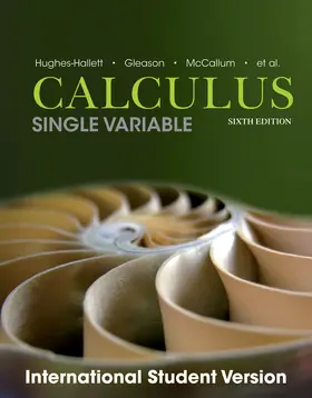 Hughes-Hallett / Gleason / McCallum |  Calculus | Buch |  Sack Fachmedien