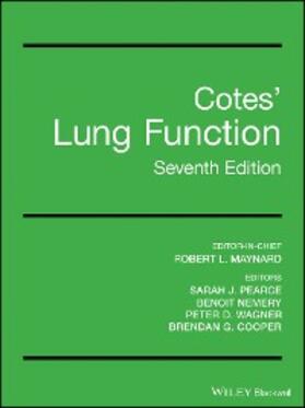 Cotes / Maynard / Pearce |  Lung Function | eBook | Sack Fachmedien