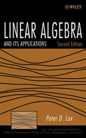 Lax |  Linear Algebra and Its Applications | eBook | Sack Fachmedien