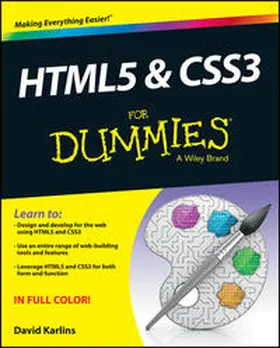 Karlins |  HTML5 & CSS3 For Dummies | eBook | Sack Fachmedien