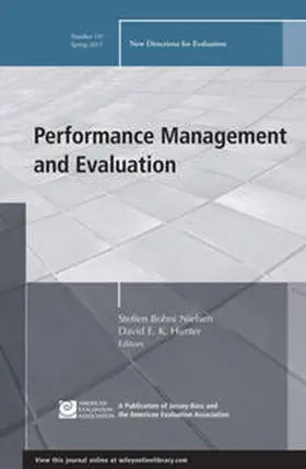 Nielsen / Hunter |  Performance Management and Evaluation | eBook | Sack Fachmedien