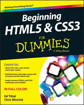 Tittel / Minnick |  Beginning HTML5 and CSS3 for Dummies | Buch |  Sack Fachmedien