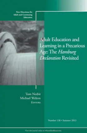 Nesbit / Welton |  Adult Education and Learning in a Precarious Age | eBook | Sack Fachmedien