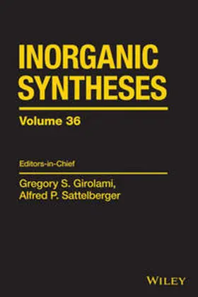 Girolami / Sattelberger |  Inorganic Syntheses, Volume 36 | eBook | Sack Fachmedien