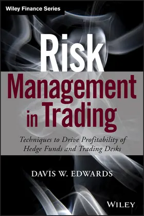 Edwards |  Risk Management in Trading | Buch |  Sack Fachmedien