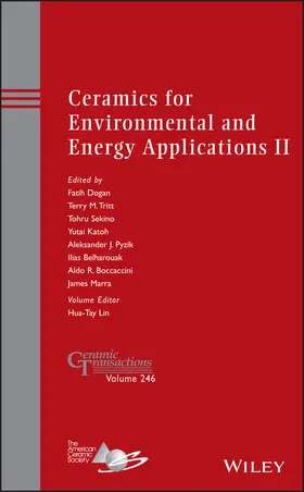 Dogan / Tritt / Sekino |  Ceramics for Environmental and Energy Applications II | Buch |  Sack Fachmedien