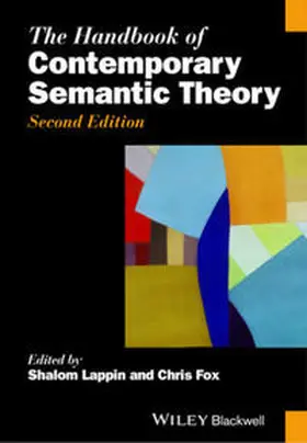 Lappin / Fox | The Handbook of Contemporary Semantic Theory | E-Book | sack.de