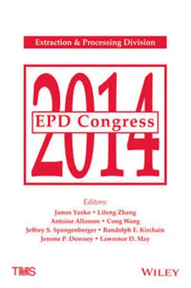 Yurko / Zhang / Allanore |  EPD Congress 2014 | eBook | Sack Fachmedien
