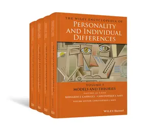  The Wiley Encyclopedia of Personality and Individual Differences, Set | Buch |  Sack Fachmedien
