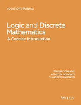 Conradie / Goranko / Robinson |  Logic and Discrete Mathematics | eBook | Sack Fachmedien