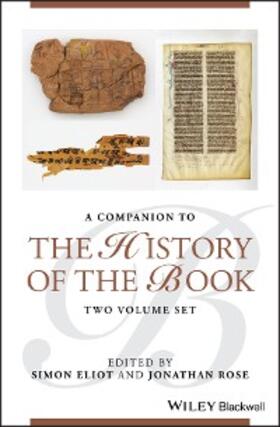 Eliot / Rose | Companion to the History of the Book | E-Book | sack.de