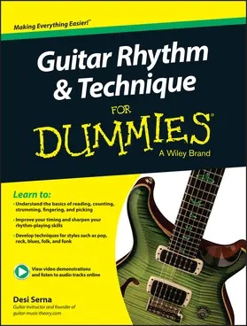 Serna |  Guitar Rhythm and Techniques for Dummies, Book + Online Video and Audio Instruction | Buch |  Sack Fachmedien