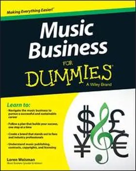 Weisman |  Music Business For Dummies | eBook | Sack Fachmedien