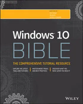 Tidrow / Boyce / Shapiro |  Windows 10 Bible | eBook | Sack Fachmedien