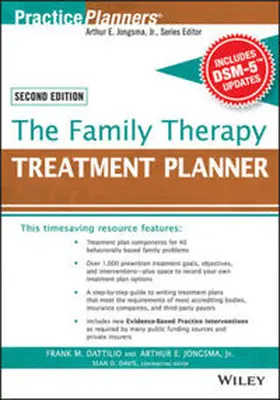 Dattilio / Jongsma / Berghuis |  The Family Therapy Treatment Planner, with DSM-5 Updates | eBook | Sack Fachmedien