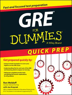 Woldoff / Kraynak | GRE For Dummies | Buch | 978-1-119-06864-8 | www2.sack.de