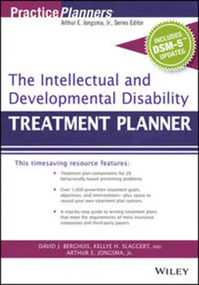 Jongsma / Berghuis / Slaggert |  The Intellectual and Developmental Disability Treatment Planner, with DSM 5 Updates | eBook | Sack Fachmedien