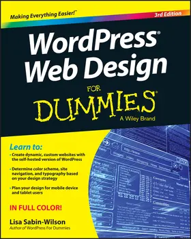 Sabin-Wilson |  Wordpress Web Design for Dummies | Buch |  Sack Fachmedien