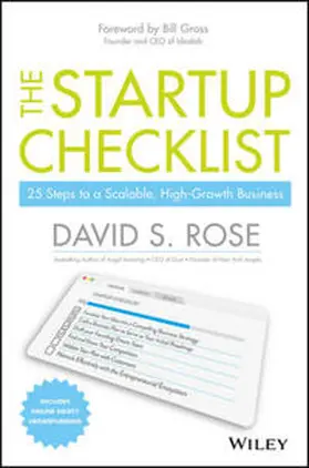 Rose |  The Startup Checklist | eBook | Sack Fachmedien