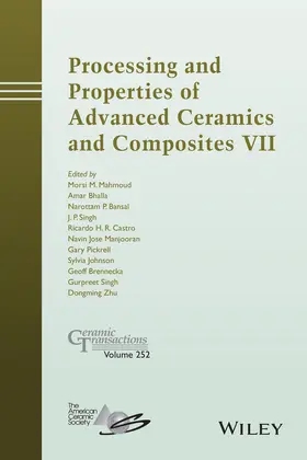 Mahmoud / Singh / Bhalla |  Processing and Properties of Advanced Ceramics and Composites VII | Buch |  Sack Fachmedien