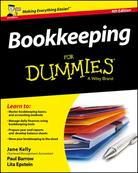 Kelly / Barrow / Epstein |  Bookkeeping for Dummies, UK Edition | Buch |  Sack Fachmedien