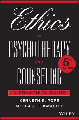 Pope / Vasquez | Ethics in Psychotherapy and Counseling | Buch | 978-1-119-19544-3 | www2.sack.de