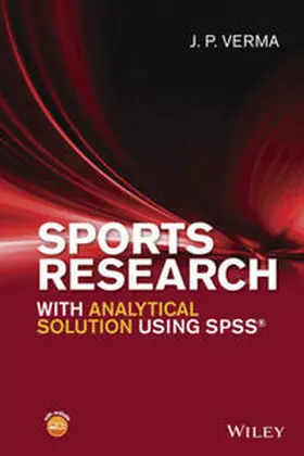 Verma |  Sports Research with Analytical Solution using SPSS | eBook | Sack Fachmedien