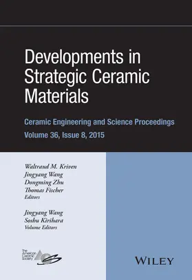 Kriven / Wang / Zhu | Developments in Strategic Ceramic Materials | Buch | 978-1-119-21173-0 | sack.de