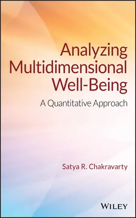 Chakravarty |  Analyzing Multidimensional Well-Being | Buch |  Sack Fachmedien