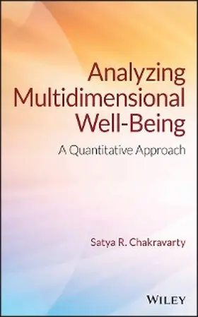 Chakravarty |  Analyzing Multidimensional Well-Being | eBook | Sack Fachmedien