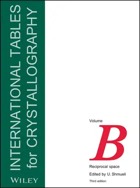 Shmueli |  International Tables for Crystallography, Volume B | Buch |  Sack Fachmedien