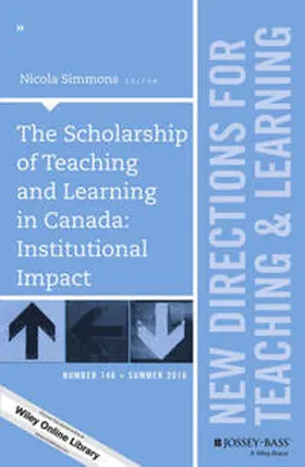 Simmons |  The Scholarship of Teaching and Learning in Canada | eBook | Sack Fachmedien