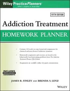 Finley / Lenz |  Addiction Treatment Homework Planner | eBook | Sack Fachmedien