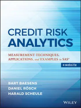 Baesens / Roesch / Scheule |  Credit Risk Analytics | eBook | Sack Fachmedien