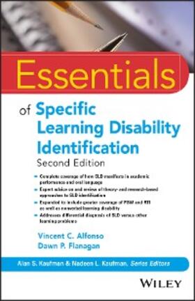 Alfonso / Flanagan |  Essentials of Specific Learning Disability Identification | eBook | Sack Fachmedien