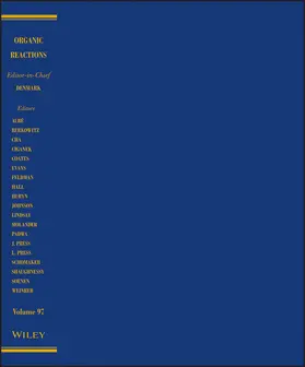 Organic Reactions, Volume 97 | Buch | 978-1-119-37454-1 | www2.sack.de