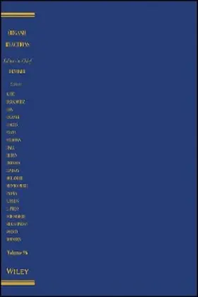 Denmark |  Organic Reactions, Volume 96 | eBook | Sack Fachmedien
