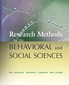 Weathington / Cunningham / Pittenger | Research Methods for the Behavioral and Social Sciences | E-Book | sack.de